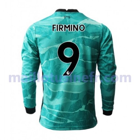 Maillot de Foot Liverpool Roberto Firmino 9 Extérieur 2020-21 Manches Longues Maillot de Foot Liverpool Roberto Firmino 9 Extérieur 2020-21 Manches Longues